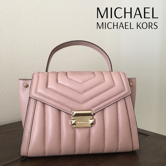 michael kors whitney quilted satchel